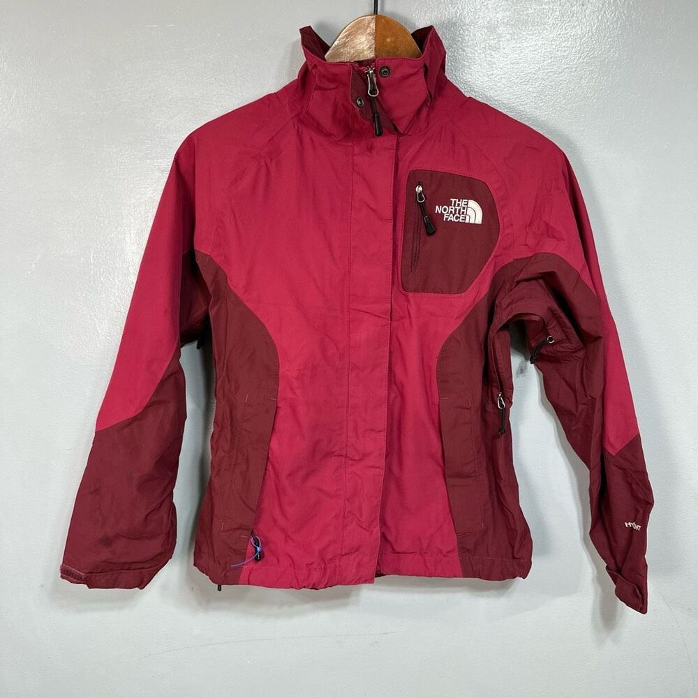 The North Face Women’s Hyvent Shell Jacket sz XS Hood Full Zip #F145 - Picture 10 of 10